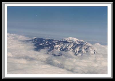 197 Mountain and Clouds, Sierras 